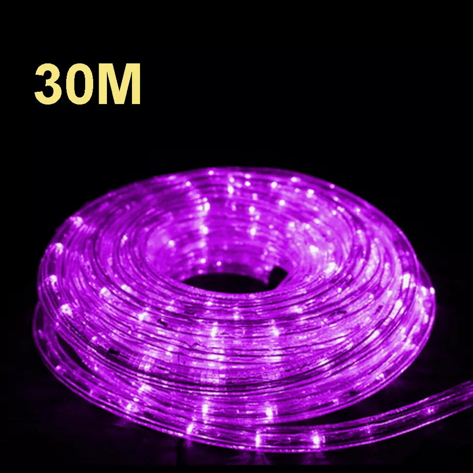 LED 10M 20M 30M Party Christmas Lights Wedding LED Rope Light Waterproof Xmas 🔥 Diameter 12mm PVC hard tube🔥Top Quality 🔥 AU stock