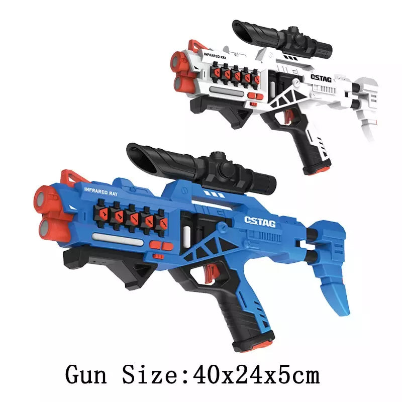 ICONIC Forever New Rechargeable kids Infrared Laser Tag Guns 2 and 4 Players set