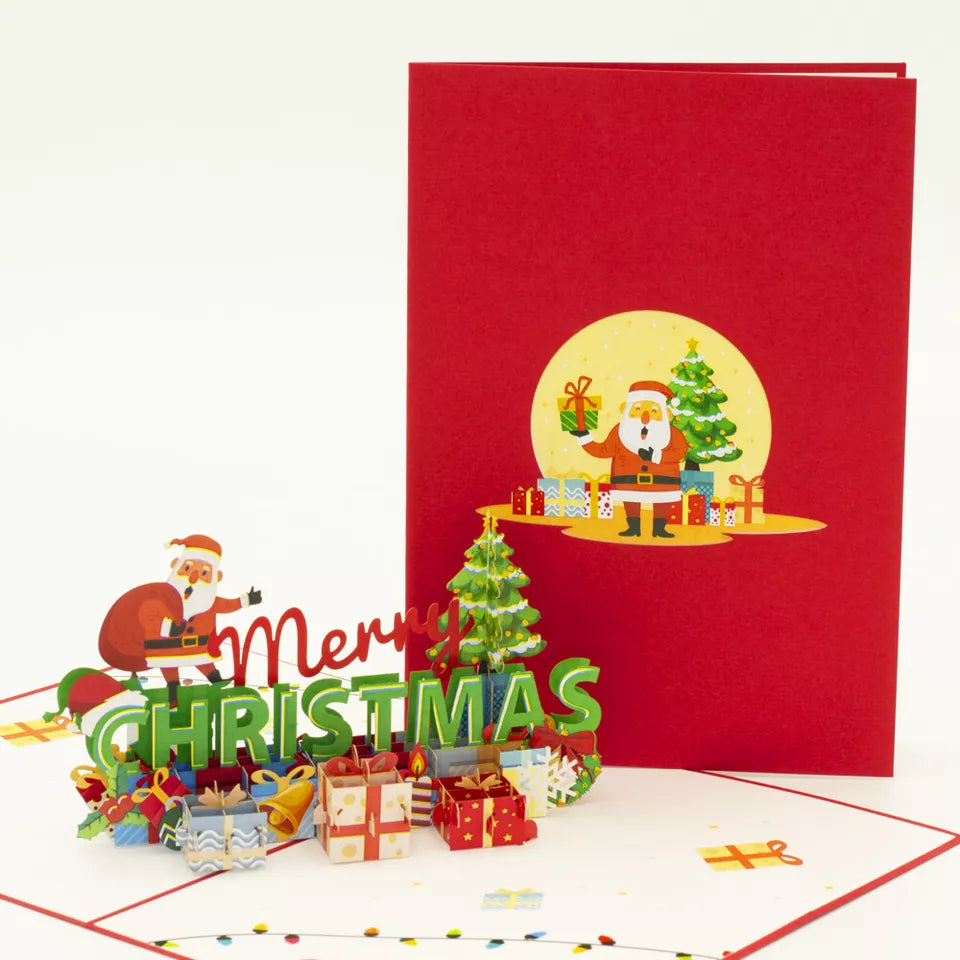 Christmas Pop Up Card, 3D Christmas Cards, Christmas Cards, Pop Up card, 3D Card AU