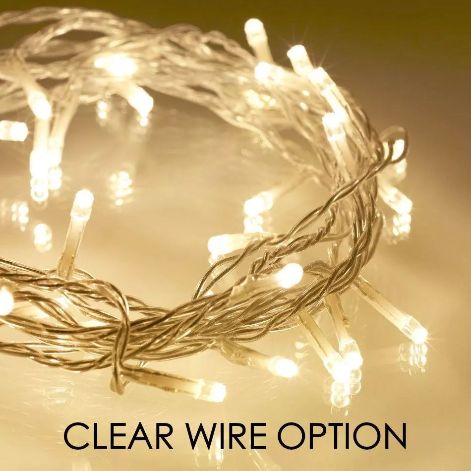 Solar LED Icicle String Lights 200-1000 LEDs 8 Function Garden Outdoor Christmas