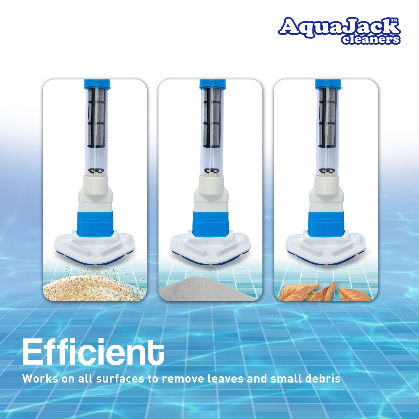 Aquajack 127 Portable Rechargeable Spa And Pool Vacuum Cleaner