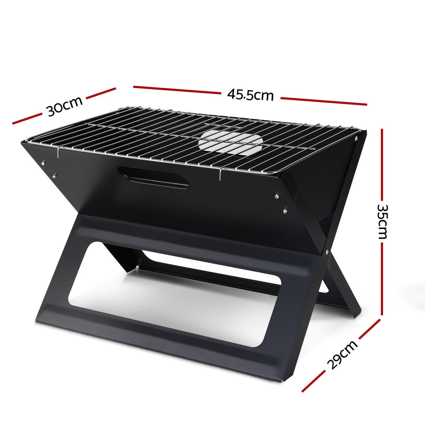 Bbq Grill Charcoal Smoker Foldable Outdoor