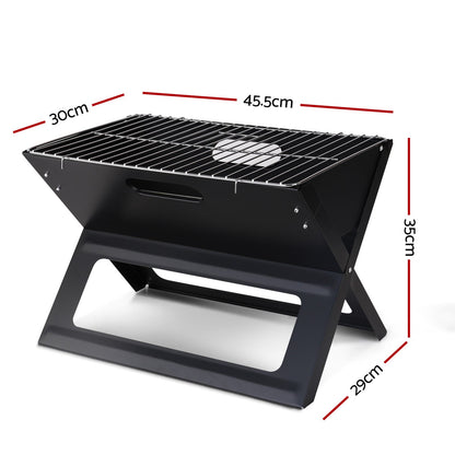 Bbq Grill Charcoal Smoker Foldable Outdoor