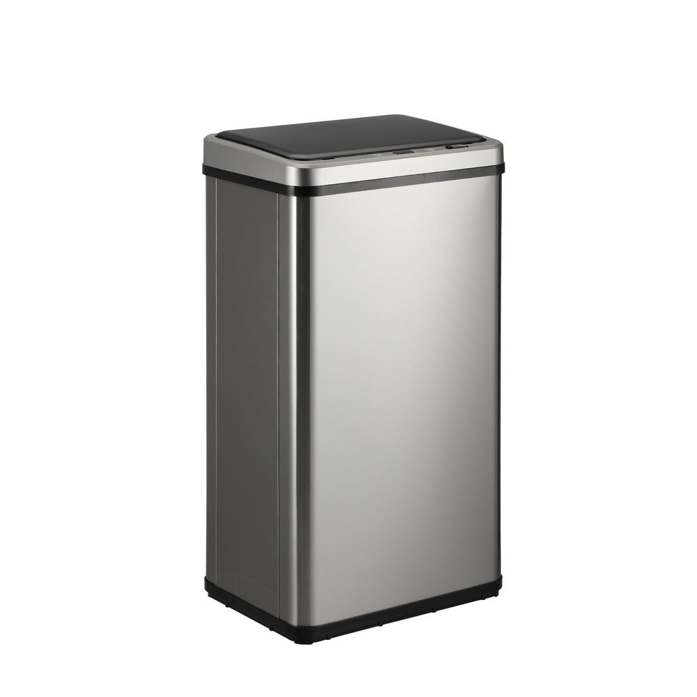 40L Motion Sensor Bin Automatic Rubbish Can Silver