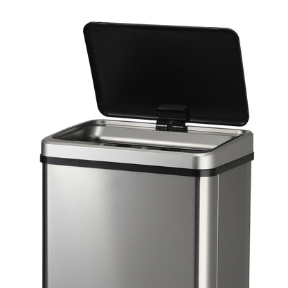 40L Motion Sensor Bin Automatic Rubbish Can Silver
