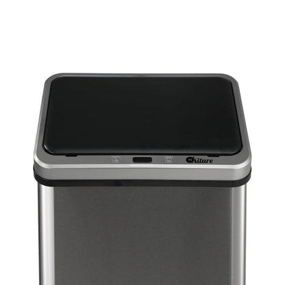 40L Motion Sensor Bin Automatic Rubbish Can Silver