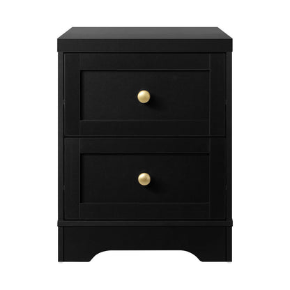 2-Drawer Bedside Table: Stylish and Functional
