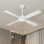 52'' Ceiling Fan AC Remote Control Timer 4 Blades