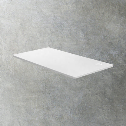 Board only for Standing Desk Adjustable Sit Stand Table White