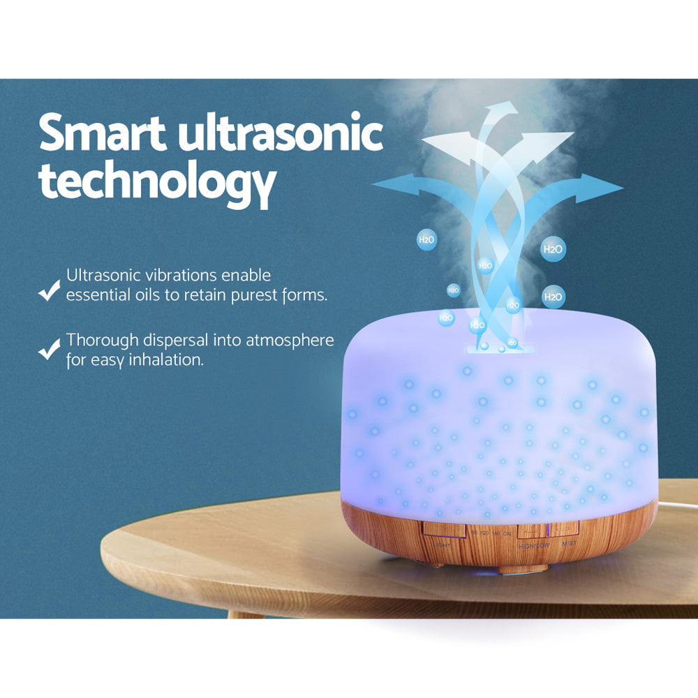 Aroma Diffuser Aromatherapy Humidifier 500Ml