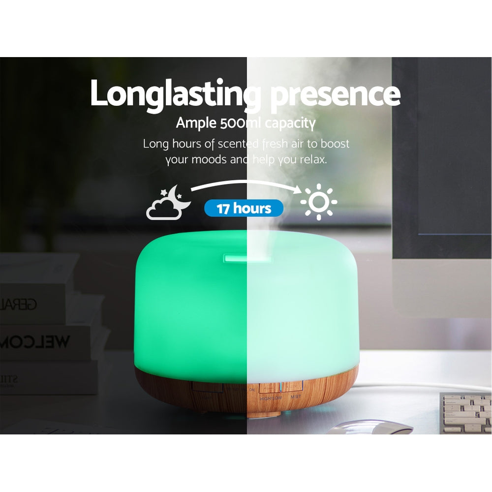 Aroma Diffuser Aromatherapy Humidifier 500Ml