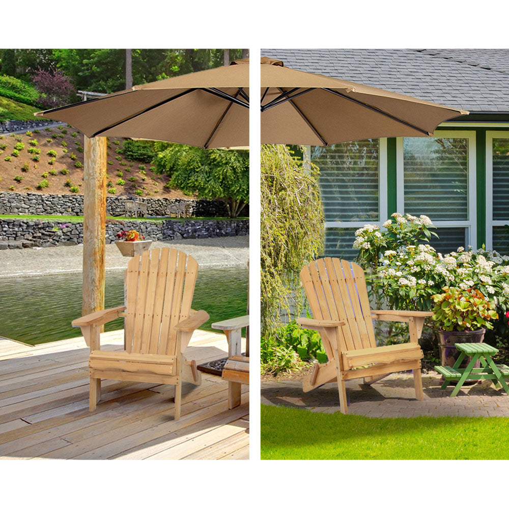 Outdoor Chairs Furniture Beach Chair Lounge Wooden Adirondack Garden Patio