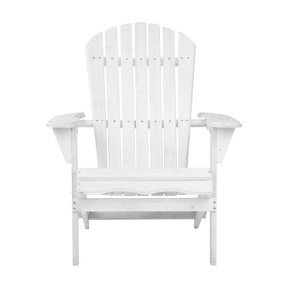 Outdoor Furniture Adirondack Chairs Beach Chair Lounge Wooden Patio Garden