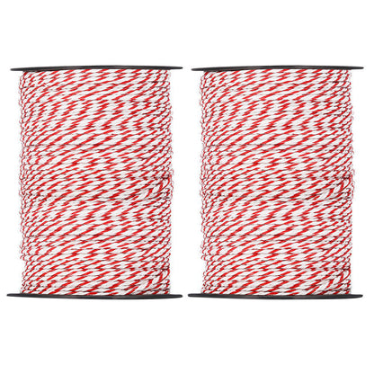 Electric Fence Poly Rope 2X 500M