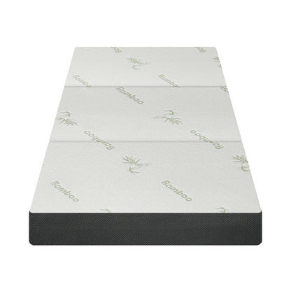 Simple Deals Folding Foam Mattress Sofa Bed Trifold Sleeping Mat Camping Cushion Single