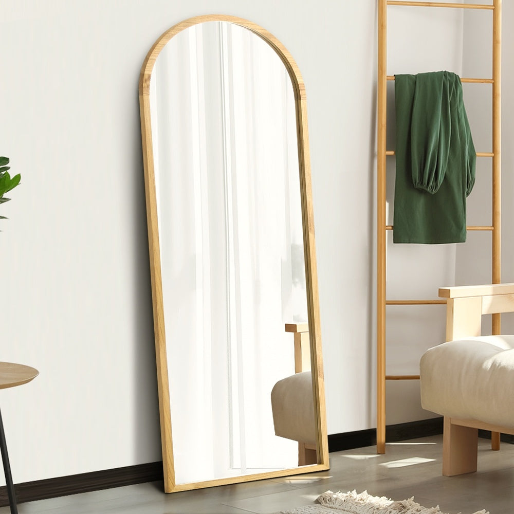 Full Length Mirror Arched Wooden