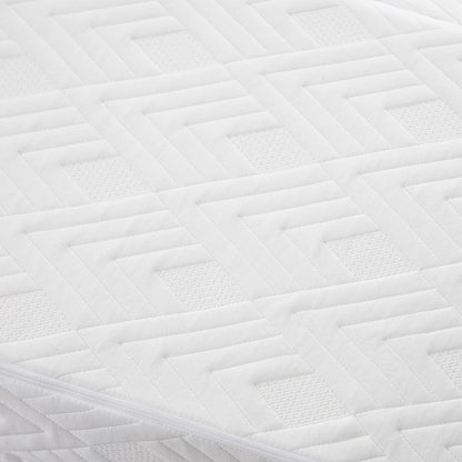Folding Mattress 3-Fold Foldable Foam White