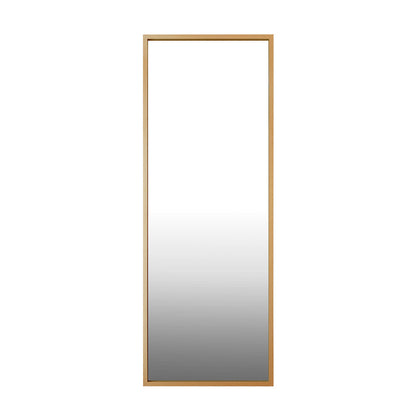 Wooden Full Length Mirror Rectangle Free Standing Black/White/Brown