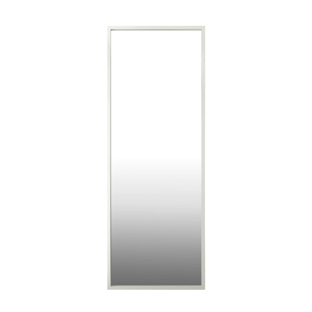 Wooden Full Length Mirror Rectangle Free Standing Black/White/Brown