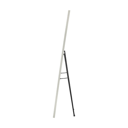 Wooden Full Length Mirror Rectangle Free Standing Black/White/Brown