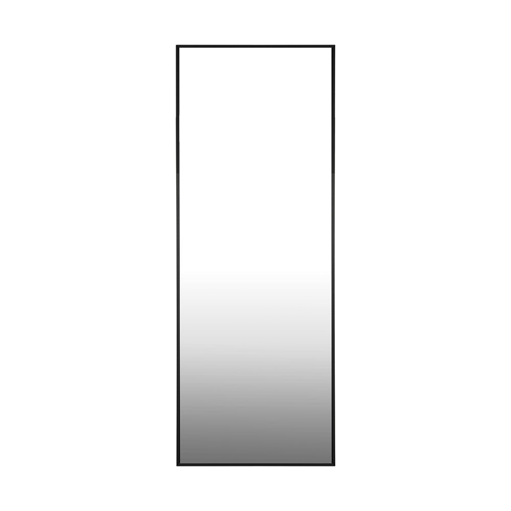 Full Length Mirror Rectangle Free Standing Black/Natural/Gold