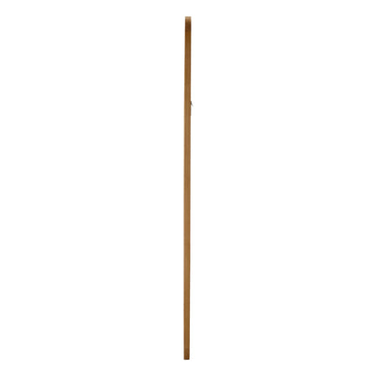 Full Length Mirror Rectangle Free Standing Black/Natural/Gold
