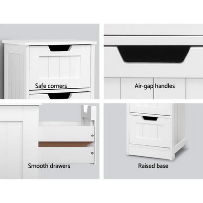 4 Chest Of Drawers - Leesa White