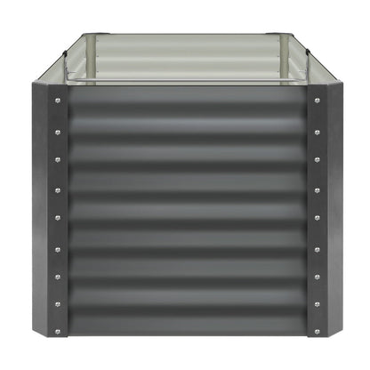 Raised Garden Bed Kit Instant Planter Galvanised Steel 320x80x73CM