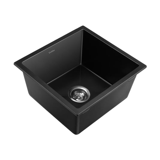 Kitchen Sink Basin Stone Sink Bathroom Laundry Single Bowl 460mmx410mm