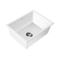 Kitchen Sink Basin Stone Sink Bathroom Laundry Single Bowl 590mmx450mm WH