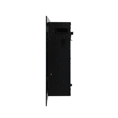 Vevare Electric Fireplace Heater Wall Mounted 3D Flame Effect 2000W