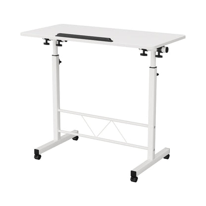 Laptop Desk Table Adjustable 80Cm White