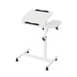 Laptop Desk Table Fan Cooling White 60Cm
