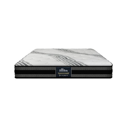 H&L King Single Mattress Breathable Luxury Bonnell Spring Foam Medium 18cm