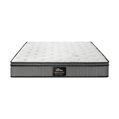 Simple Deals Queen Mattress Bed Spring Mattress 4D Mesh Fabric EuroTop Medium Foam 22cm