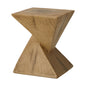 Side Table Terrazzo Concrete White/Natural/Black
