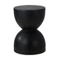 Side Table Terrazzo Concrete White/Natural/Black
