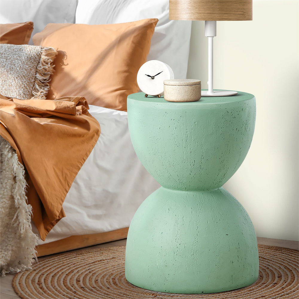 Side Table Coffee Tables Stand Stone Green
