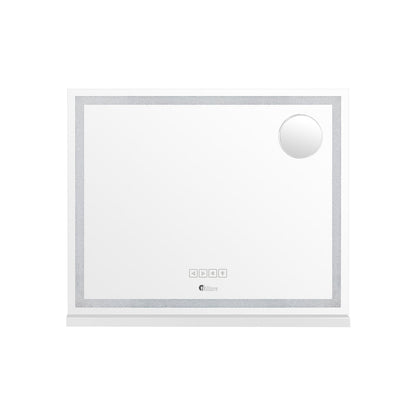 Bluetooth Makeup Mirror Crystal LED 58x49cm