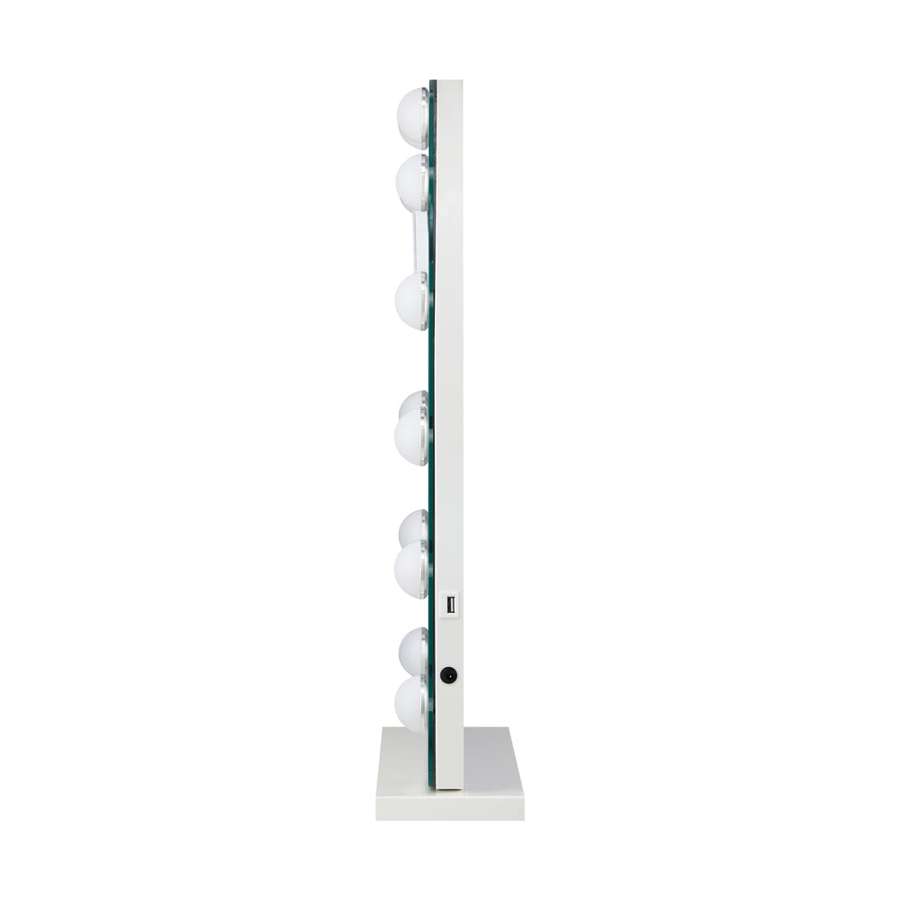 LED Arched Makeup Mirror Bluetooth 61x43cm