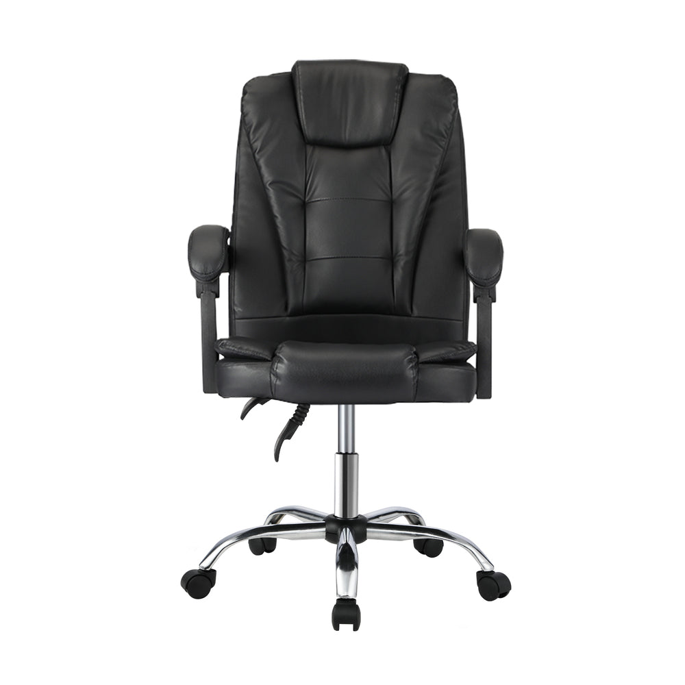Luxurious and Ergonomic: Leather Executive Massage Office Chair
