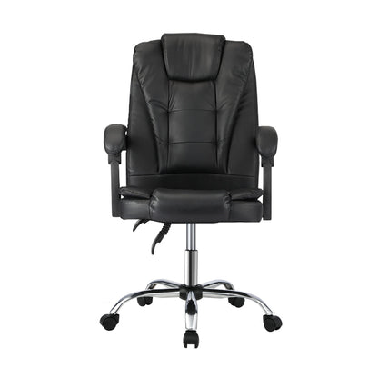 Luxurious and Ergonomic: Leather Executive Massage Office Chair