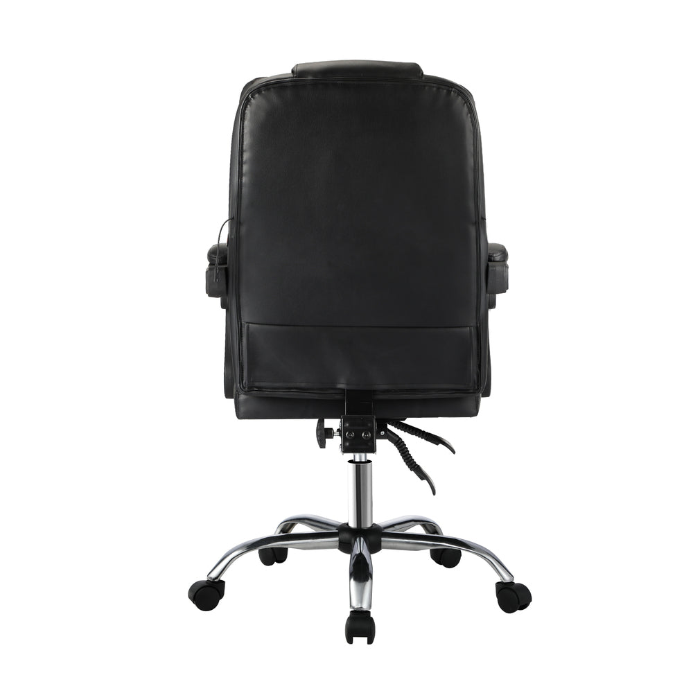 Luxurious and Ergonomic: Leather Executive Massage Office Chair