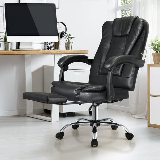 Luxurious and Ergonomic: Leather Executive Massage Office Chair