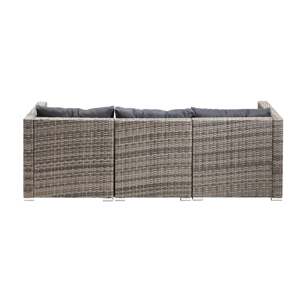  Outdoor Lounge Setting 5pc Wicker Sofa Set Rattan Patio Garden Furniture