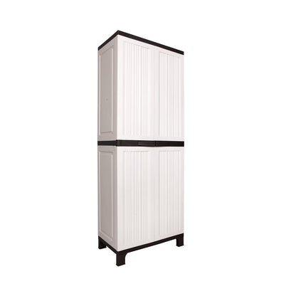 Outdoor Storage Cabinet Box Garage Garden Cupboard Adjustable Lockable