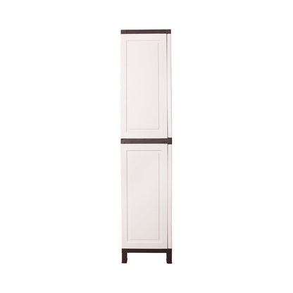 Outdoor Storage Cabinet Box Garage Garden Cupboard Adjustable Lockable