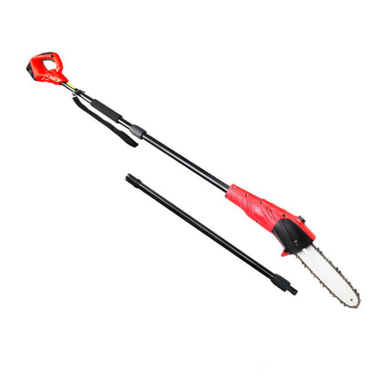 Chainsaw Cordless Pole Chain Saw 20V 8In Pruner 2.7M Long Reach Battery