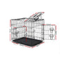 24" Dog Cage Crate Kennel 3 Doors