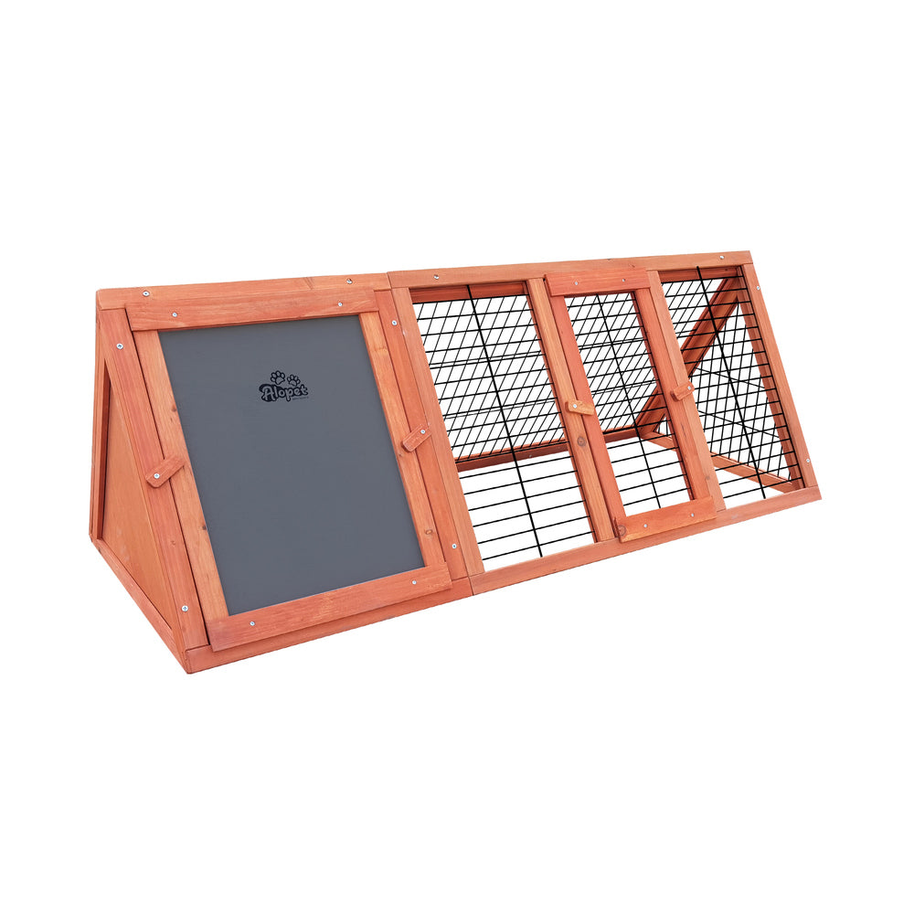 The Perfect Wooden Rabbit Hutch and Bunny House Combo for Your Outdoor Pets